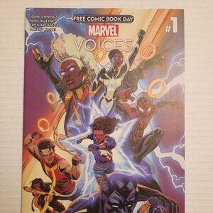 Marvel Voices #1 (FCBD 2023) Marvel Comics, Miles Morales, Nova, NM